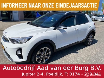 Kia Stonic 1.0 T-GDi DynamicLine Automaat / Navigatie / Bluetooth / Parkeerhulp & camera / 17 velgen & Banden / Trekhaak afneembaar , Kleur Wit & Zwart dak en spiegels , fabrieks garantie