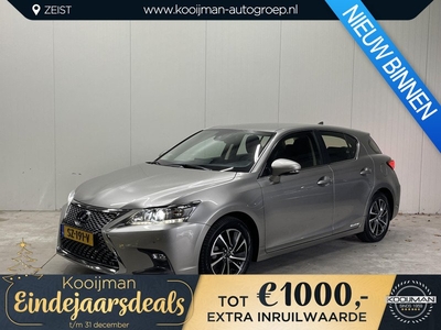 Lexus CT 200h Business Line Adaptief cruise control, parkeersensoren V+A, navigatie, keyless entry/start