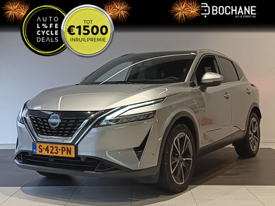 Nissan Qashqai 1.5 e-Power Tekna Automaat / Panoramadak / Cruise Control Adaptief / 360 Camera / 19 inch lichtmetalen velgen