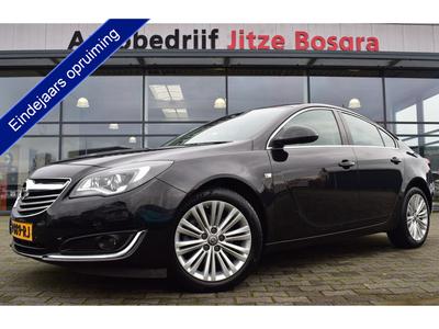 Opel Insignia 1.6 T Automaat Cosmo Zwart Leder | Sportstoelen | Bi-Xenon | Full Map Navi | 18 Inch LMV