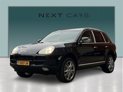 Porsche Cayenne 4.5 S *YOUNGTIMER*TREKHAAK*SCHUIF/KANTELDAK*CRUISECONTROL*NAVI*LEDER