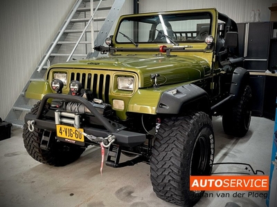 UNIEK! Jeep Wrangler 5.7 V8 Softtop BODY OFF GERESTAUREERD