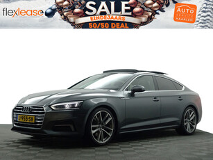 Audi A5 Sportback 40 TFSI 191pk S Line Design Aut- Panoramadak, Sfeerverlichting, Stuur/Stoelverwarming, Dynamic select, Virtual Cockpit