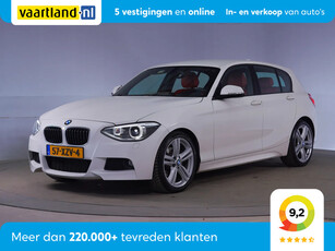 BMW 1-serie 118i M Sport Aut. [ Xenon Leder Navi Stoelverwarming ]