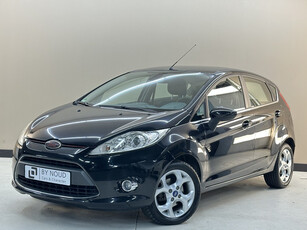 Ford Fiesta 1.6 Titanium, 120Pk, 2009, Bijtellingsvriendelijk, Cruise control, Climate control, Parkeersensoren, Elektrische ramen, AUX Aansluiting,