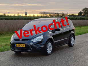 Ford S-Max 1.6 EcoBoost Platinum 7Persoons | Nette auto ! | Pano dak | Leer | Trekh | Navi |