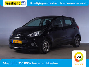 Hyundai i10 1.0i i-Motion Premium 5 pers. [ Navi Airco Cruise Stoelverwarming ]