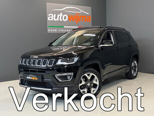 Jeep Compass 1.4 Turbo 170pk MultiAir Limited 4x4 Automaat Schuif/kanteldak, Afneembare trekhaak, adaptive cruise