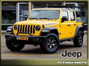 Jeep Wrangler 2.0T RUBICON 4x4 Rhino Rack / Stalen Bumper Afneembare Trekhaa