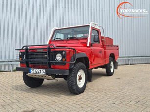 Land Rover Defender 110 4x4 - 2.4 TD - TD5 - Brandweer, 500 ltr Watertank, 4WD, pomp, pick up TT 4468A