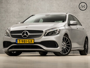 Mercedes-Benz A-Klasse 200 AMG Sport 157Pk Automaat (GROOT NAVI, STOELVERWARMING, LEDER/ALCANTARA, GETINT GLAS, SPORTSTOELEN, KEYLESS START, PARKEERSENSOREN, CRUISE, NIEUWE APK, NIEUWSTAAT)