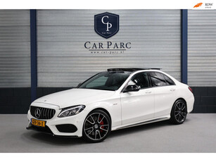 Mercedes-Benz C-klasse 450 / 43 AMG 4MATIC LED/PANORAMADAK/LEER+S.VERWARMING+MEMORY/19