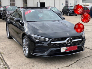 Mercedes-Benz CLA-Klasse 250 e AMG ** LED, MBUX+, PANORAMA, BURMESTER, 19-inch LMV, KEYLESS ** 1e EIG - UNFALLFREI - MB-Garantie ** ** INFORMEER OOK NAAR ONZE AANTREKKELIJKE FINANCIAL-LEASE TARIEVEN **