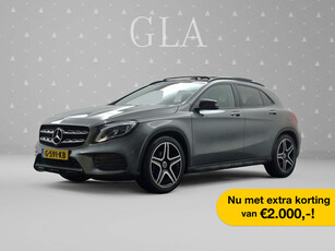 Mercedes-Benz GLA 180 AMG Night Edition Aut- Panodak I Sfeerverl. I Leer I Camera I Stoelverw.