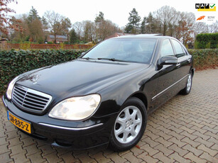 Mercedes-Benz S-klasse 320 , 107.885km , Nieuwstaat , Clima / Cruise / Navi / Leder / Schuifdak / Lm Velgen / Trekhaak.