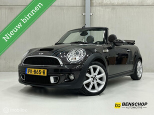 Mini Cabrio 1.6 Cooper S Chili Highgate Leer Harman Kardon Navi Xenon PDC