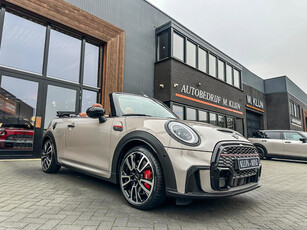 Mini Mini Cabrio 2.0 John Cooper Works F1 aut 231pk Rooftop grey/bruin leer/camera/uniek/btw