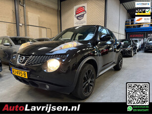 Nissan Juke INRUIL KOOPJE! 1.6 NAVIGATIE / CAMERA CRUISE ECC LMV TREKHAAK SET WINTERWIELEN CADEAU!!