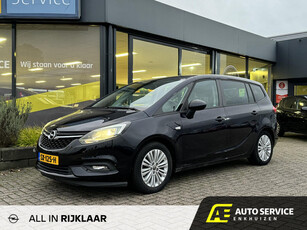 Opel Zafira 1.4 Turbo Online Edition 7p. ZO MEE incl. nw APK | Wat krassen rondom | 7 persoons! | Dealer onderhouden | Nieuw model | Camera | Navigatie | Climate control | Cruise