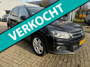 Volkswagen Tiguan 2.0 TSI Sport&Style 4Motion automaat, panoramadak navi cruise pdc trekhaak elec pakket leder, 102.145 km