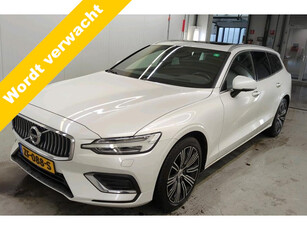 Volvo V60 2.0 T5 250 pk Inscription Navi Panoramadak Nappa Leer Elek stoelen Verwarmd Koeling Standkachel Intelisafe Assist + Surround ACC Pilot Assist DAB Head Up Getint Glas NL Auto