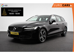 Volvo V60 2.0 T6 Recharge AWD R-Design | Navigatie | Harmon Kardon | Camera | Adaptive Cruise Control | 19 Inch Lichtmetalen Velgen |