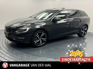 Volvo V60 2.4 D6 AWD Plug-In Hybrid Summum Clima-Adap.Cr.Contr-Schuifdak-Afn.trekhaak-Camera-Parkeersensoren-Lm19''velgen-Stoelverwarming