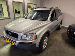 Volvo XC90 2.5T Elite,Leer,cruise control,Climate Controle,afneembare trekhaak pdc achter,stoelverwarming,7 persoon uitvoering