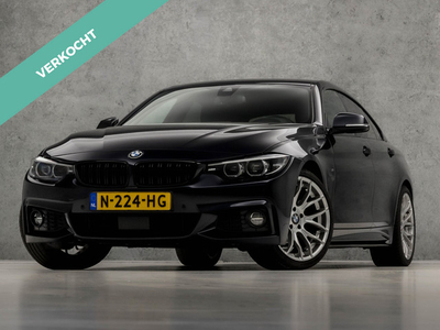 BMW 4 Serie Gran Coupé 420i M-Pakket Sport 184Pk Automaat (FACELIFT, GROOT NAVI, DEALER ONDERHOUDEN, CAMERA, DIGITAL COCKPIT, GETINT GLAS, ALCANTARA SPORTSTOELEN, FLIPPERS, CRUISE, NIEUWSTAAT)