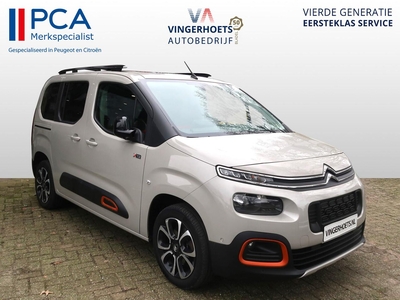 Citroen Berlingo 1.2 Benzine 130 Pk Meest Luxe XTR Automaat 5 Persoons Navigatie Panoramadak Trekhaak L.M. Velgen Keyless Entree & Start Button Head, mpv, bj 2021