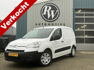 Citroen Berlingo 1.6i Benzine / 3 Zitter Marge / Geen BTW / Distr riem vervangen 142DKM, bedrijfswagen, bj 2009