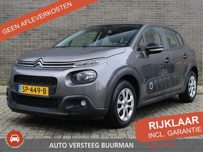 Citroen C3 1.2 PureTech S&S Feel Automaat Cruise/Climate control, Navigatie, Apple carplay/Android auto,, hatchback, bj 2018