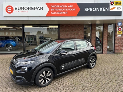 Citroen C3 1.2 PureTech S&S Shine Navi-Camera-Cruise Control, hatchback, bj 2018