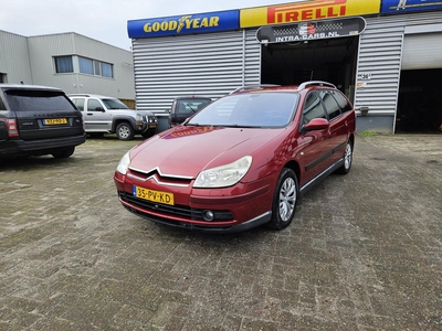 Citroen C5 Break 2.0-16V Ligne Prestige Automaat. Goed rijdende en nette ruime gezinsauto,Airco,Electr pakket,Apk 23-03-2024., stationcar, bj 2005