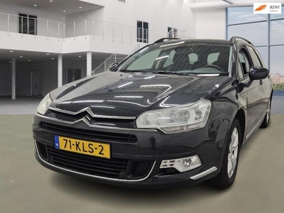 Citroen C5 Tourer 1.6 THP AIRCO NAVI PSENSOR LEDER TREKHAAK 2 X SLEUTELS, stationcar, bj 2010