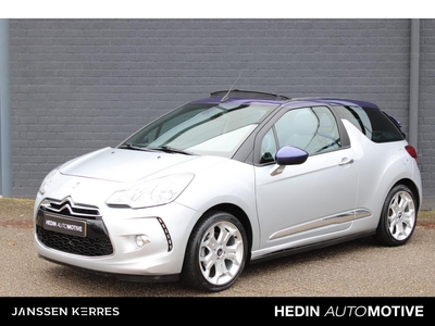 Citroen DS3 Cabrio 1.6 156 PK Sport Chic NL-Auto/Navi/Clima/Cruise control/Radio-CD/Bluetooth/Lederen bekleding/Stoelverwarming/LM-velgen/Parkeersensoren, cabriolet, bj 2013