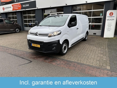 Citroen Jumpy 1.5 BlueHDI 120PK L2 All-in prijs Camera/Navi/Carplay/Parkeersensoren/Cruise, bedrijfswagen, bj 2023