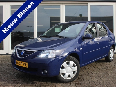 Dacia Logan 1.6-16V Prestige, Elektrische Ramen V, Centrale Vergrendeling Met Afstandsbediening, Prijs Is Rijklaar, sedan, bj 2007