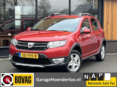 Dacia Sandero 0.9 TCe Stepway Carkit, Parkeersensoren. Garantie, hatchback, bj 2013