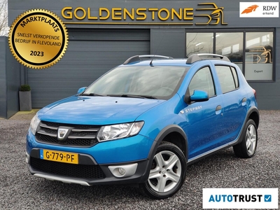 Dacia Sandero 0.9 TCe Stepway Lauréate 2e Eigenaar,Navi,Airco,Cruise,Elek Ramen,APK tot 11-2024, hatchback, bj 2013