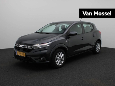 Dacia Sandero 1.0 - 90PK TCe Expression | Airco | Navigatie | Apple Carplay/Android Auto | Cruise Control | LED Lampen | Centrale deurvergrendeling |, hatchback, bj 2023