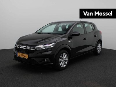 Dacia Sandero 1.0 TCe 90 Expression | Pack MediaNav | PDC Achter | LED-verlichting | Licht- en regensensor | Airconditioning | Apple Carplay & Android Auto, hatchback, bj 2023