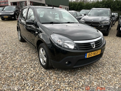 Dacia Sandero 1.2 Blackline,Airco,Trekhaak,P.sensoren, hatchback, bj 2010