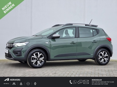 Dacia Sandero Stepway Stepway 1.0 TCe 90 Automaat / Trekhaak / Navigatie via Android Auto/Apple Carplay / Camera / Dodehoekdetectie, hatchback, bj 2023