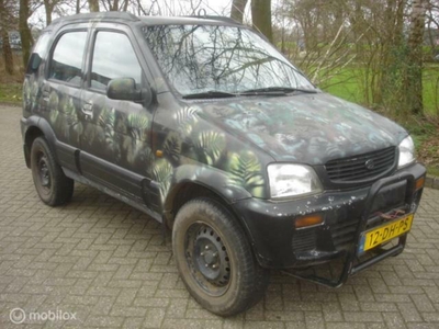 Daihatsu Terios 1.3 SX 4X4 4WD Airco Koppakking lek, oldtimer, bj 1999