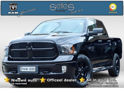 Dodge RAM PICKUP 1500 5.7 4x4 Classic | All-IN-PRIJS | OP VOORRAAD | LPG | Deksel | Navigatie | Trekhaak, bedrijfswagen, bj 2024