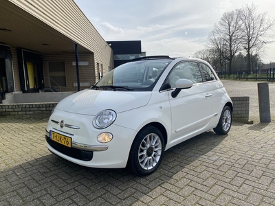 Fiat 500C Cabrio 0.9 TwinAir Lounge [ leer,airco,audio,pdc ]