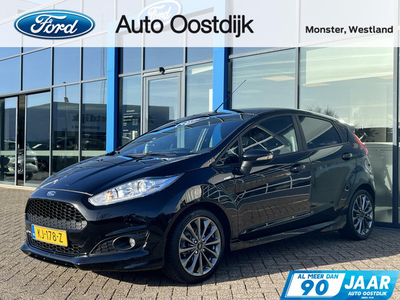 Ford Fiesta 1.0 EcoBoost ST Line 100PK 5-Drs Navi Climate Control Cruise Control Parkeersensoren LED Verlichting *Dealer Onderhouden*