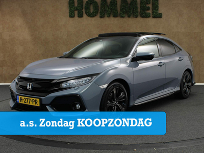 Honda Civic 1.5 i-VTEC Prestige - ORIGINEEL NEDERLANDSE AUTO - VASTE TREKHAAK - PANORAMA DAK - NAVIGATIE - PARKEERSENSOREN VOOR EN ACHTER - ADAPTIVE CRUISE CONTROL - STOEL EN ACHTERBANK VERWARMING