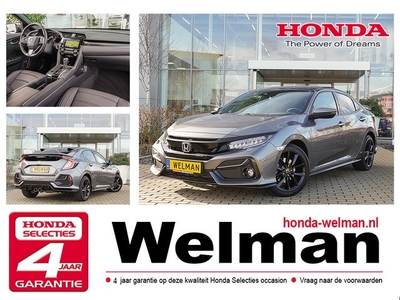 Honda Civic 1.5i V-TEC SPORT PLUS - AUTOMAAT - LEDER -